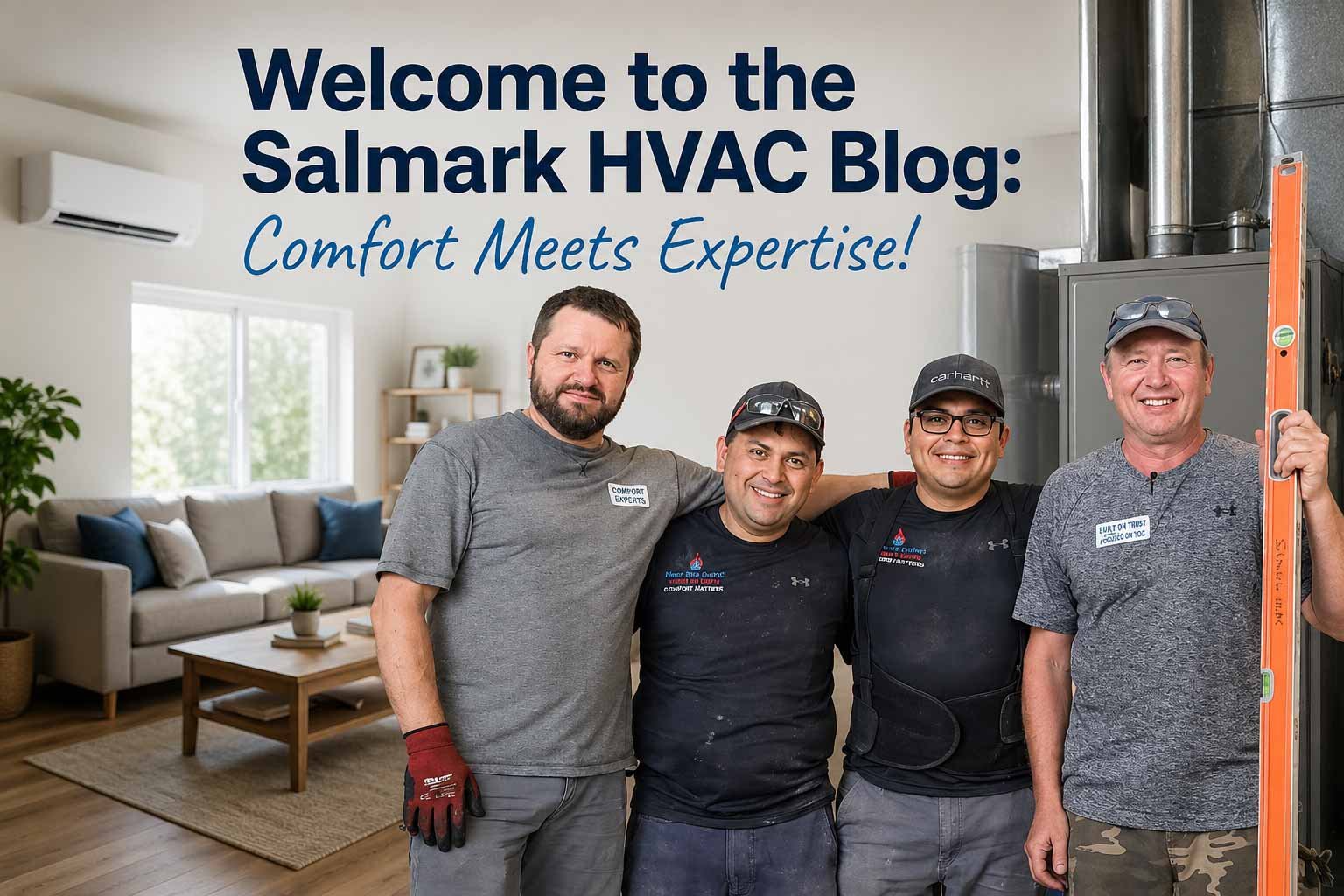 Salmark HVAC blog post about residential and commercial HVAC services