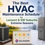 hvac maintenance schedule for Lemont homeowners