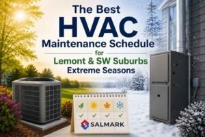 hvac maintenance schedule for Lemont homeowners