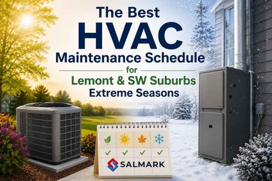 HVAC Maintenance Schedule for Lemont & SW Suburbs Extreme Seasons