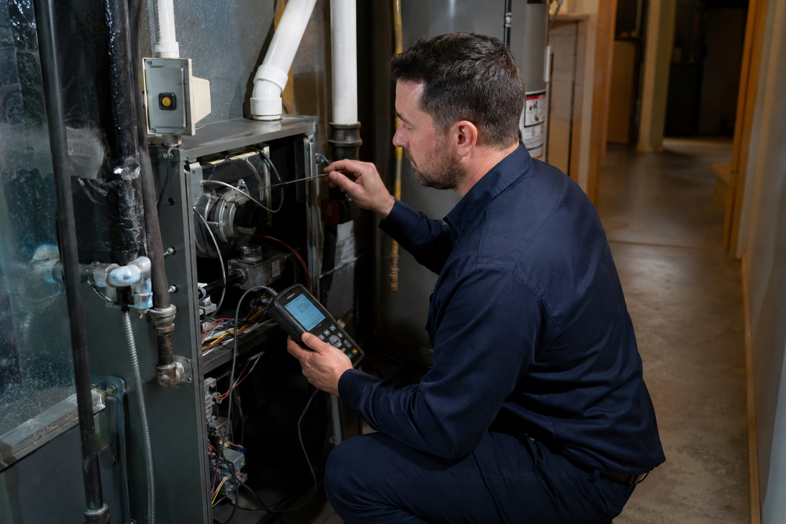 Heating bill diagnosis by professional HVAC technician in Chicago Southwest Suburbs