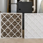 Dirty furnace filter increasing heating bill and restricting HVAC airflow