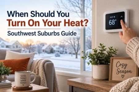 When Should You Turn On Your Heat? Southwest Suburbs Guide