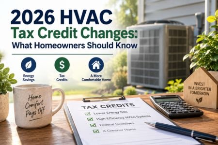 2026 HVAC Tax Credit Changes: What Homeowners Should Know